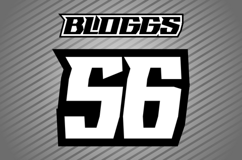 MX Jersey Iron On Name & Number - FiftySix Style