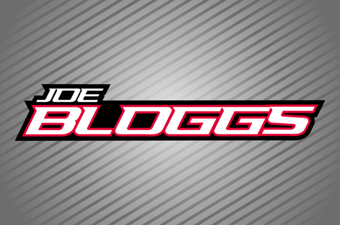 Vector Logo Design - Rider/Team Logo From Template, Style 03