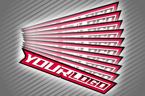 Custom Printed Pit Lane Decals (Mass Production Runs) - Your Own Artwork