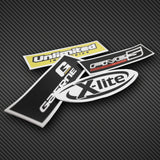 Sew On Suit Badge Set - Your Custom Artwork, 8x Small and 4x Large Badges